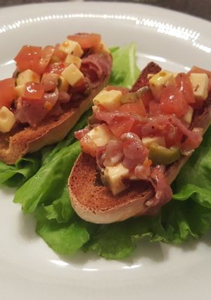 Una foto de Brusquetta mediterránea