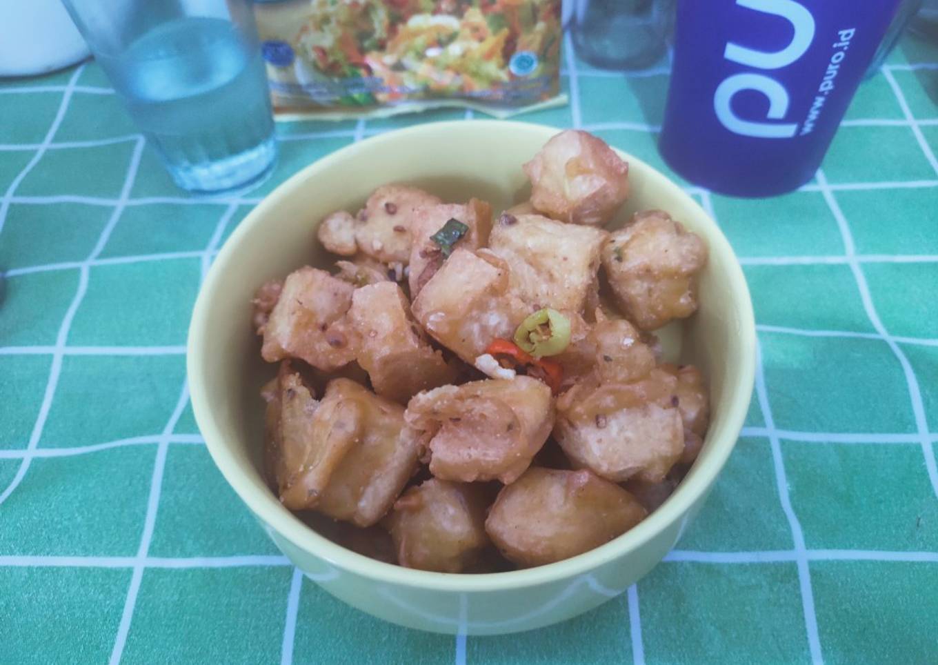 Tahu Crispy Cabe Garam Sederhana
