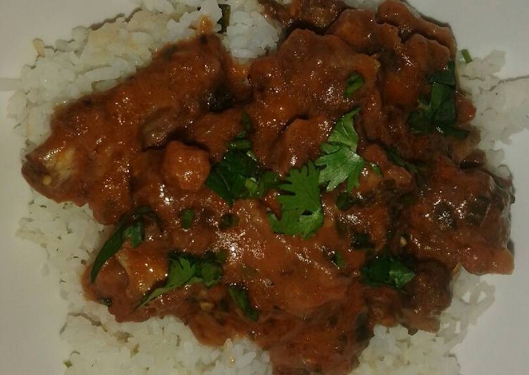 Quick and Easy Mutton curry