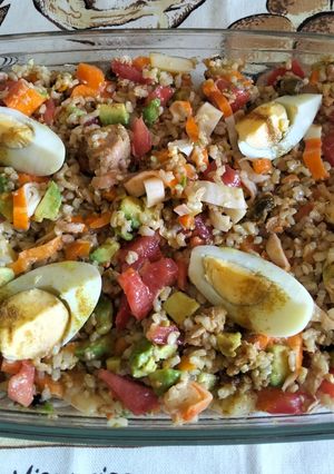 Una foto de Ensalada de arroz