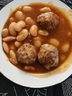 Una foto de Judiones con Albóndigas de Rabo de Toro