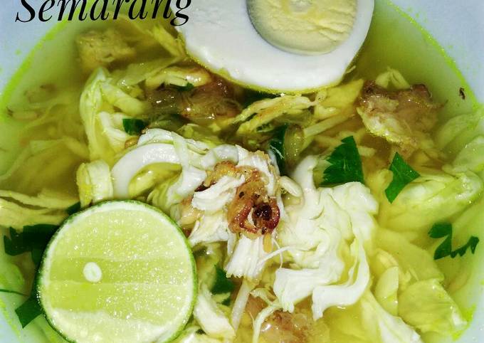 Standar Bagaimana cara membuat Soto Ayam Semarang dijamin enak