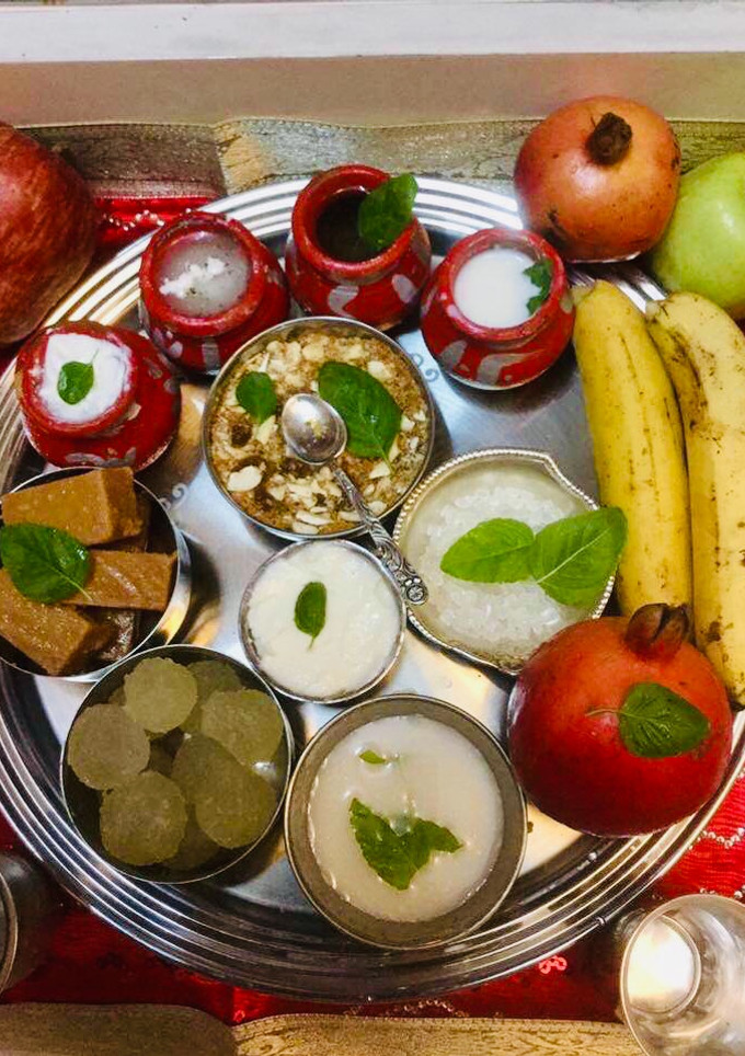 धनिया पंजीरी,पंचामृत रेसिपी मुख्य फोटो