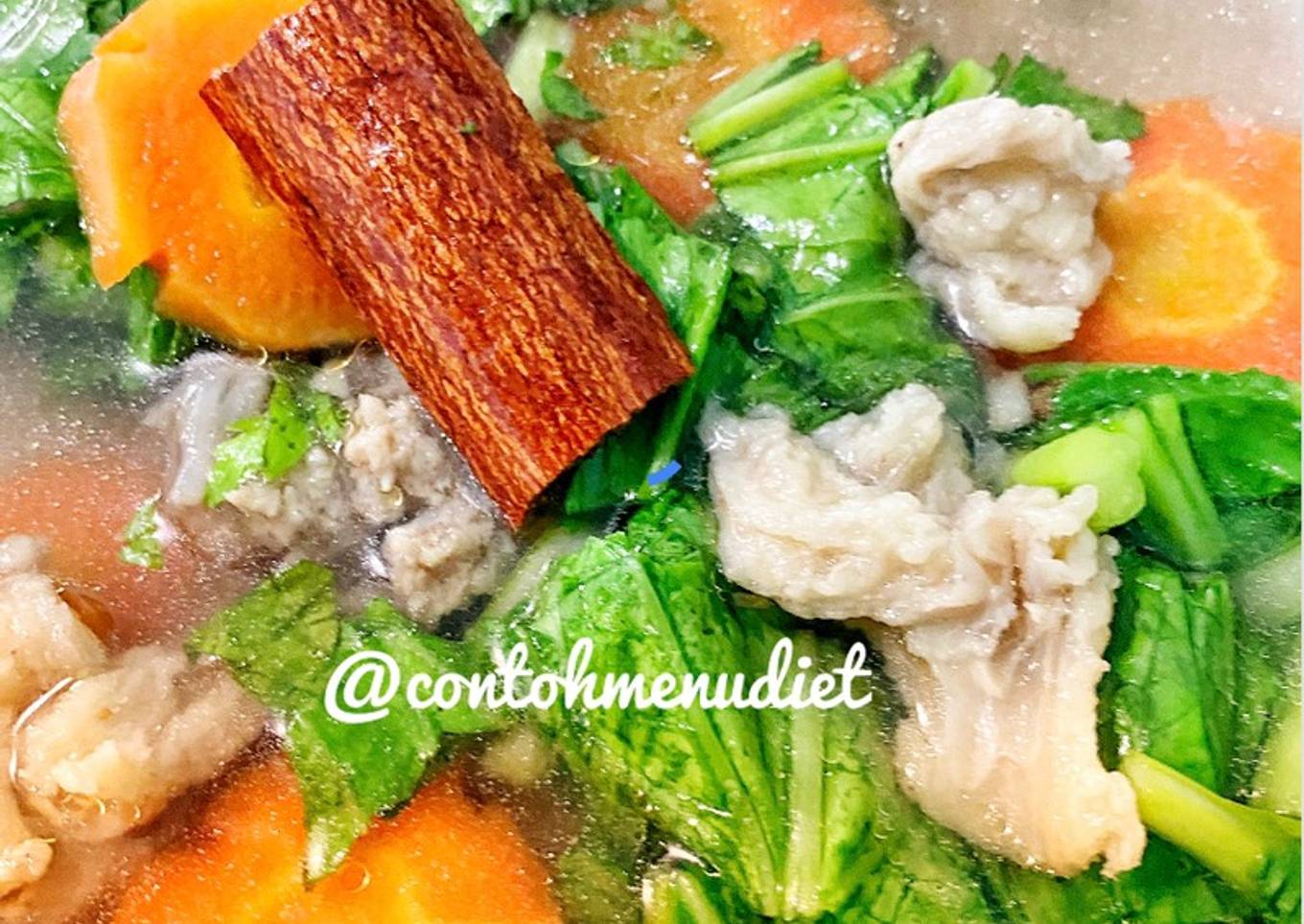 Sop jando koyor seger kayu manis obat maag
