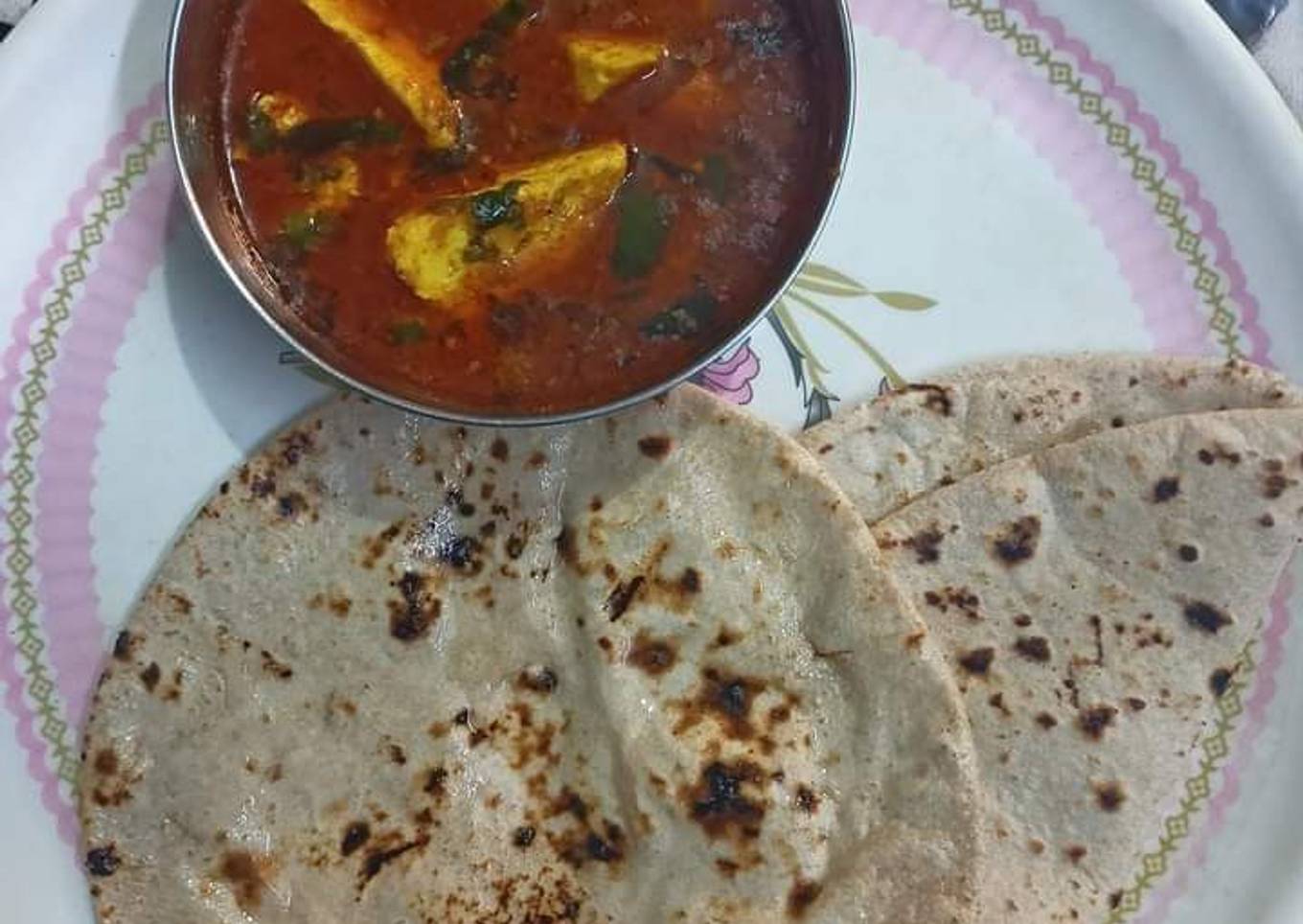 Matar paneer