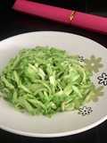 Tumis waluh sederhana (labuh)