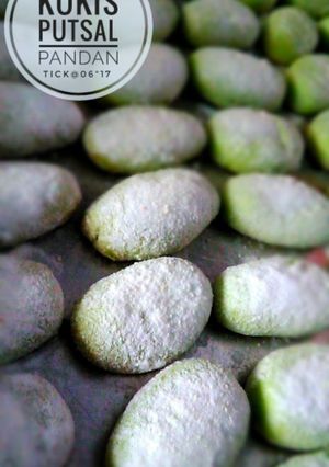 Foto resep Putri Salju Pandan (Tanpa Kacang/Mede,Tanpa Keju)