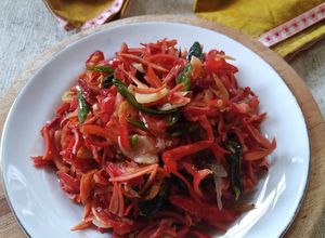 Foto resep Tumis Kulit Melinjo (204)
