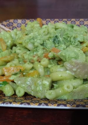 Foto resep Mpasi 1y+ Mac and Cheese Spinach