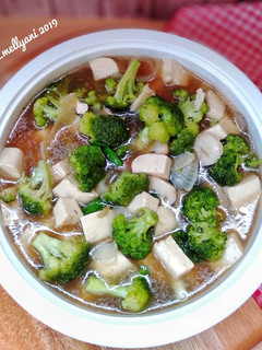 Foto resep Tumis brokoli tahu