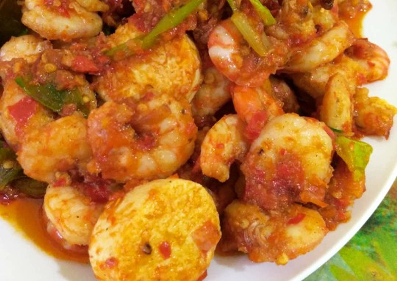 Resep Sapo Tahu Balado Udang oleh Mecca Ahmad 🇮🇩🇲🇾 Cookpad