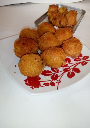 A picture of Yam croquette.