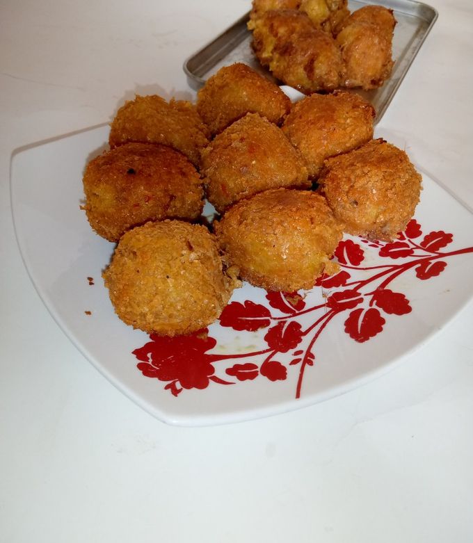 A picture of Yam croquette.
