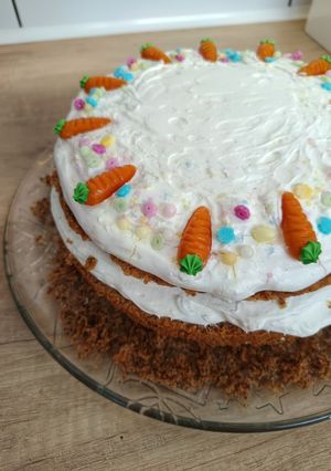 Mascarponés répatorta egyszerűen 🥕 recept fotója
