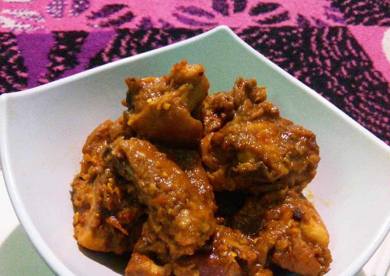 Rica-rica ayam super pedas