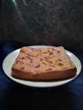Foxtail millet flour mango cake