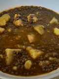 Lentejas con bacalao