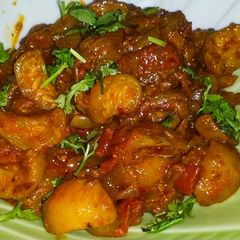 A picture of Khara masala tendhy.