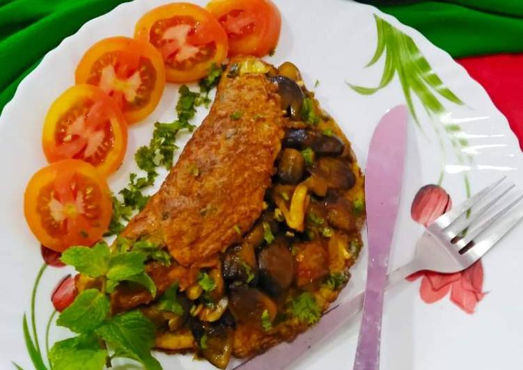 Recipe: Delicious Mushroom Omelette This is Secret Recipe  From Best My Grandma's Recipe !!