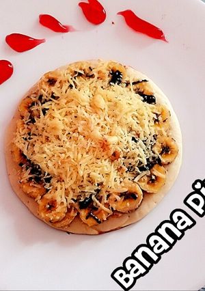 Foto resep Banana pizza