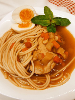 Una foto de Ramen de solomillo de pavo