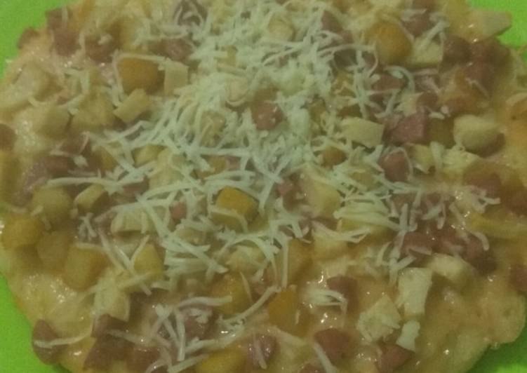 Pizza teflon homemade #makewithlovetia
