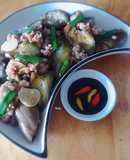 CÀ tím xào thịt