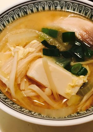 鯛魚味噌湯 的食譜成品照片