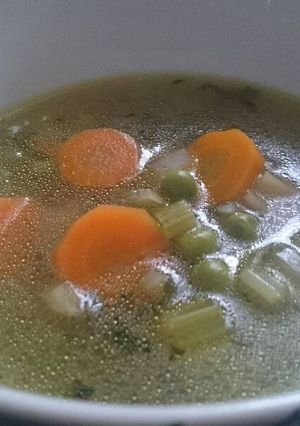 A picture of Easy Peasy Soup.