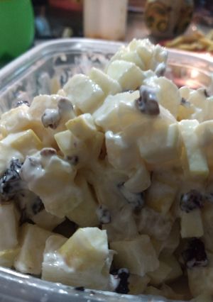 Una foto de Ensalada Navideña yomi yomi