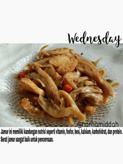 Foto resep Tumis Jamur dan Tahu telur