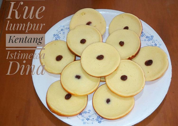 resep cara membuat Kue lumpur kentang istimewa ?