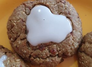 Una foto de - Cookies de matcha, coco y mascabo - 🌱🤎🥥