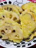 Sweet Potato and Lotus Root Tempura