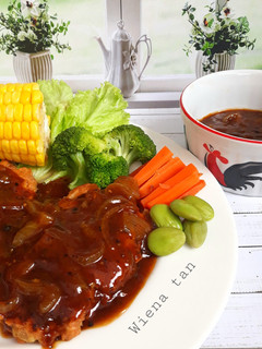 Foto resep Steak Tempe Black Pepper