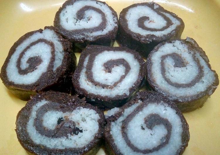 Easiest Way to Prepare Perfect Choco coconut roll