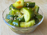 Japanese Mashed Cucumber Salad