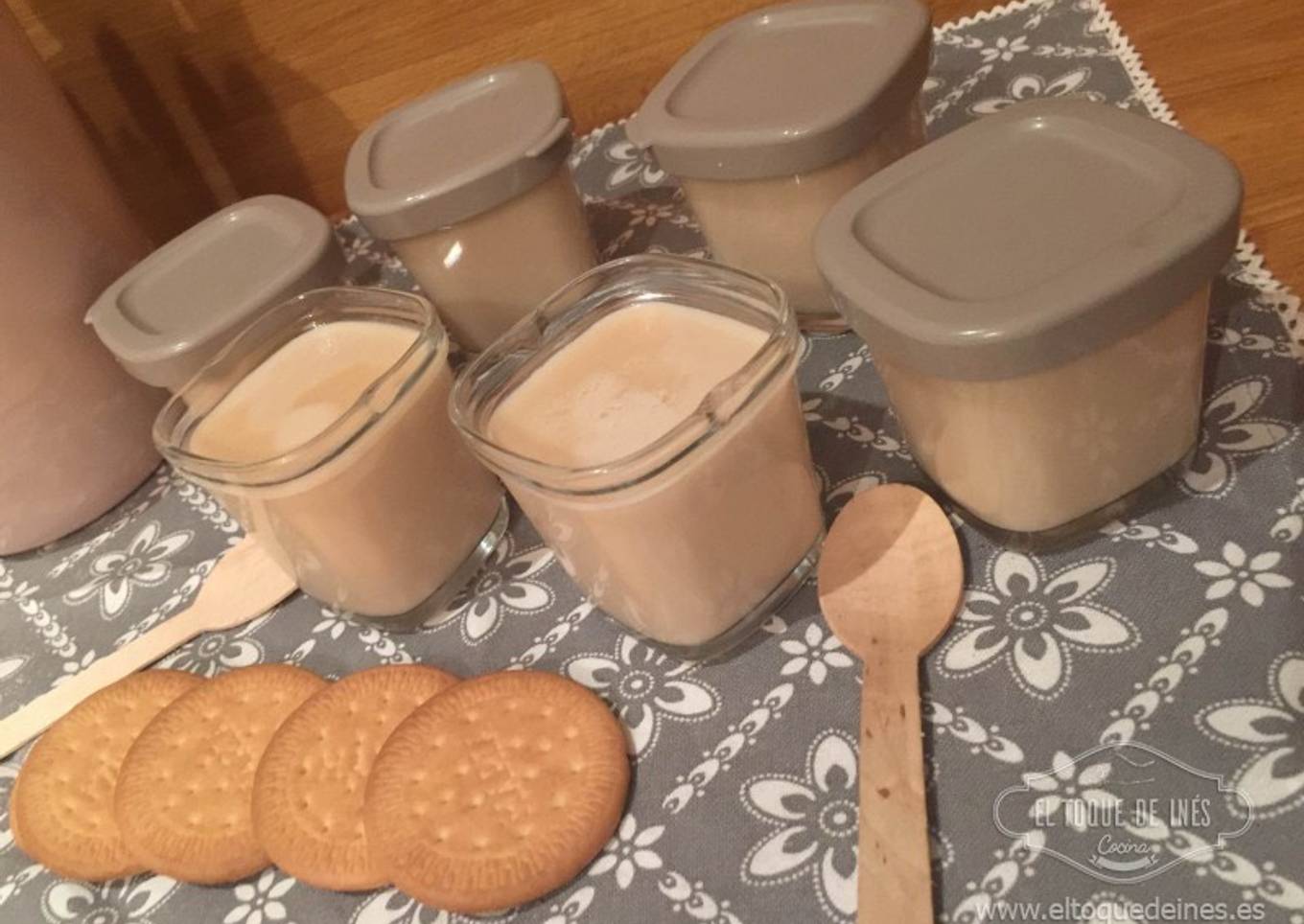 Yogur de galleta