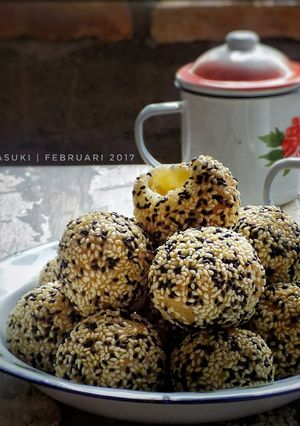 Foto resep Onde-Onde Durian Kacang Hijau