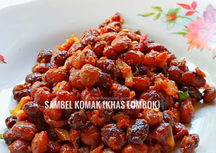 Cara Gampang Menyiapkan ¹¹⁰ SAMBAL KOMAK (Khas Lombok) yang Lezat Sekali