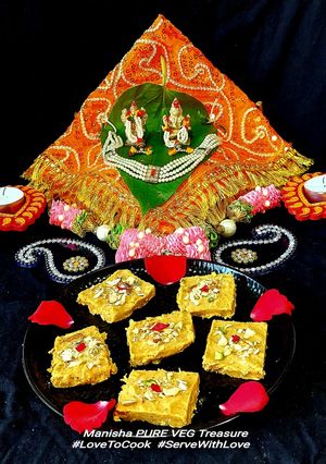 મગસ બરફી (Magas Barfi Recipe In Gujarati) રેસીપી મુખ્ય ફોટો