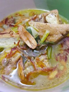 Foto resep Sayur Tahu Coklat Tetelan Ayam Masak Kuning