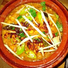A picture of Dhaba style daal chana.