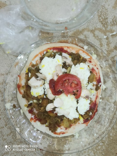 عکسی از دستور پیتزا آسان