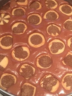 صورة لوصفة كيكة الطبقات