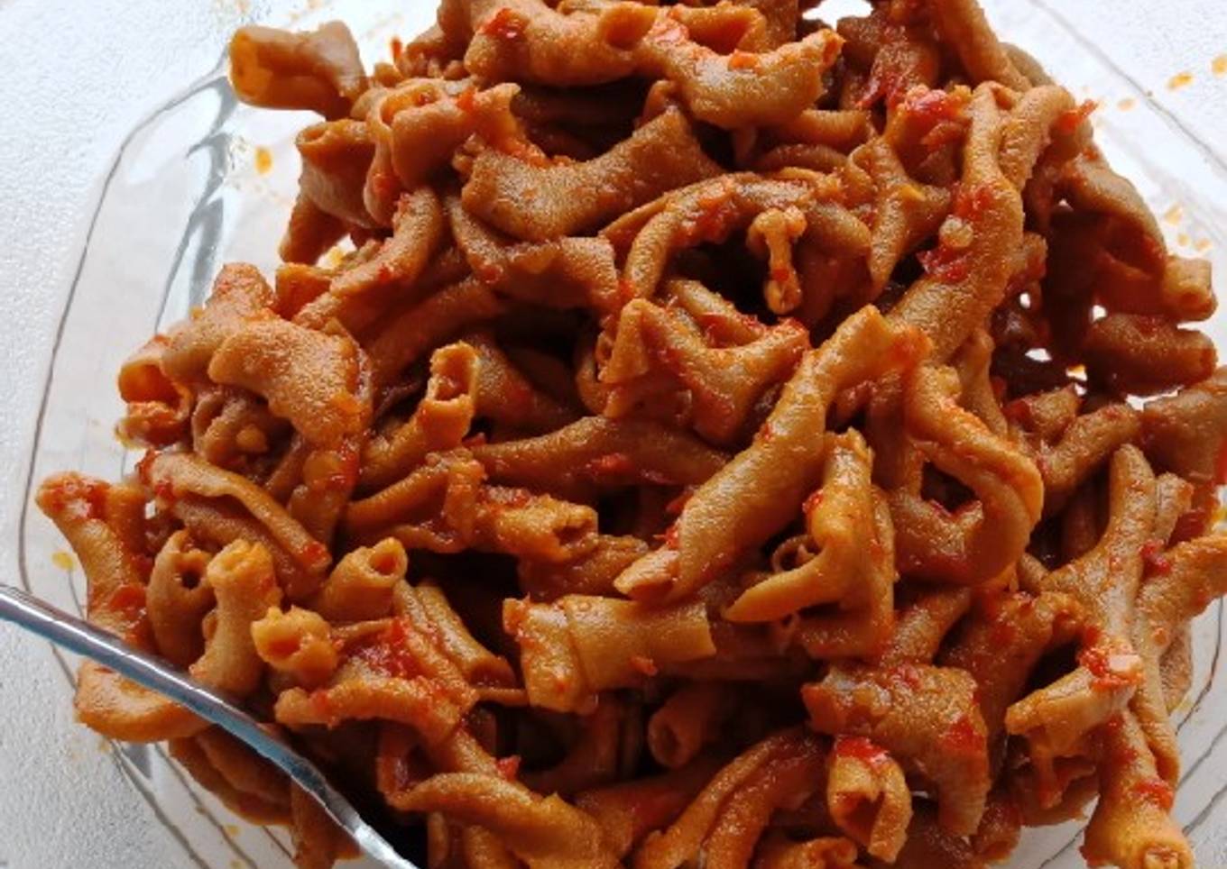 Usus ayam balado