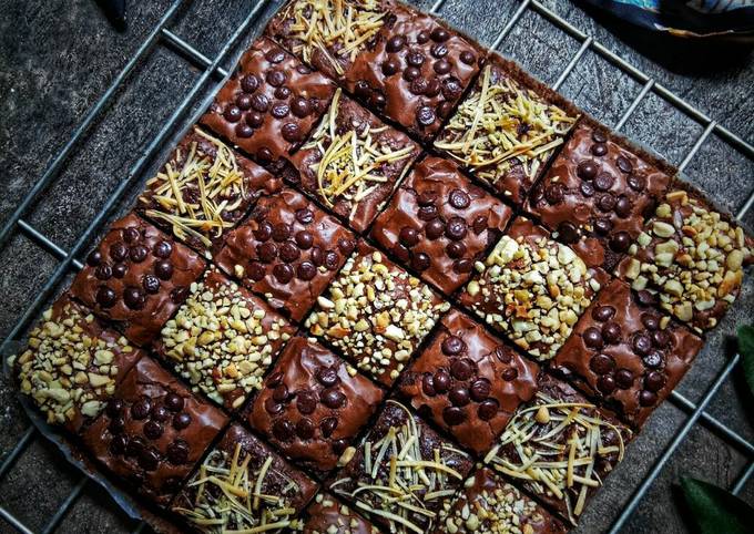Cara Bikin Brownies Shiny Crust yang Enak