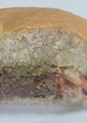 Una foto de Hamburguesa casera (versión 2, gigante)