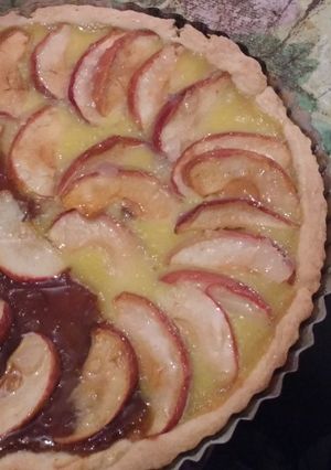 Una foto de Tarta de manzana