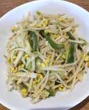 Beansprout with Yellow Chives